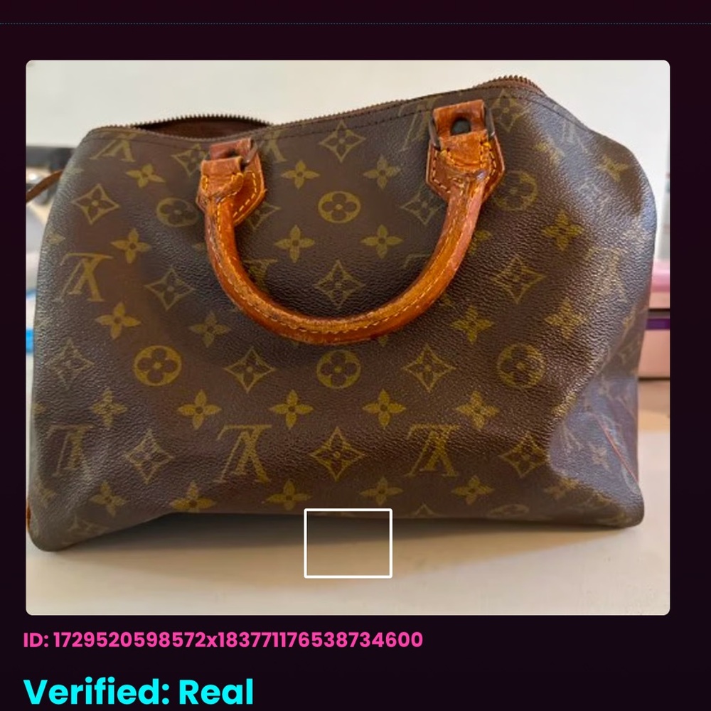 Louis Vuitton Brown Monogram Tote